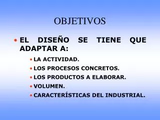 objetivos