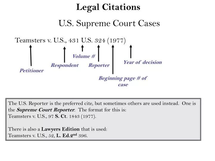 PPT Legal Citations PowerPoint Presentation free download ID:4586857