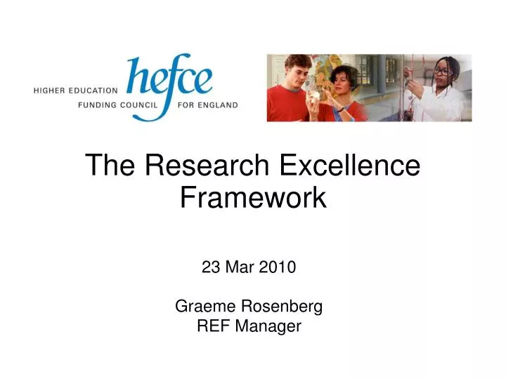 the research excellence framework