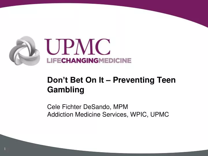 don t bet on it preventing teen gambling