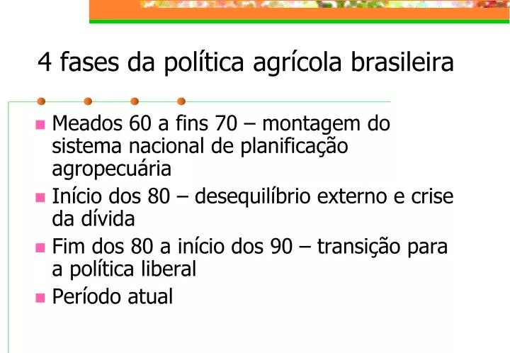 4 fases da pol tica agr cola brasileira