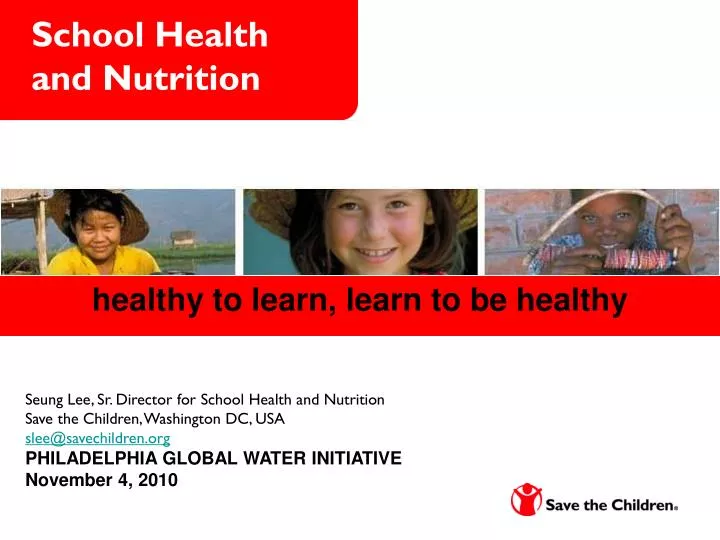 school health and nutrition