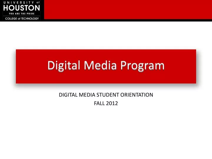 digital media program