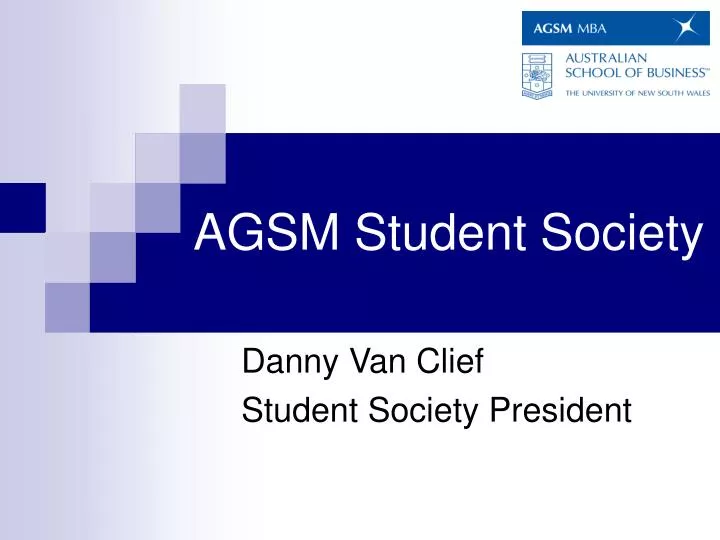 agsm student society