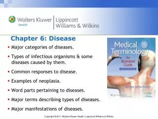 Chapter 6: Disease