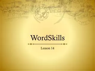 WordSkills