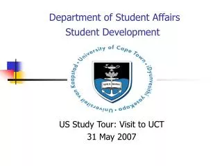 Department of Student Affairs Student Development