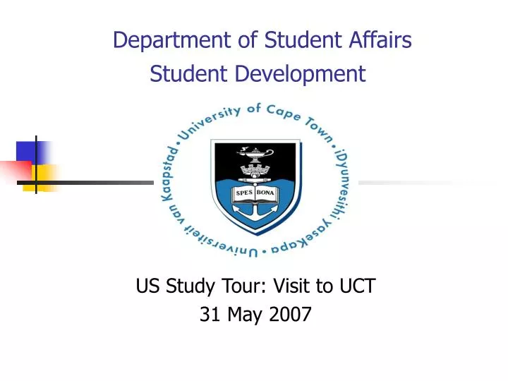 department of student affairs student development