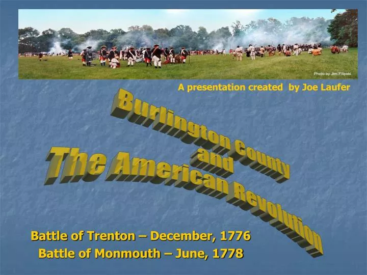 battle of trenton december 1776 battle of monmouth june 1778
