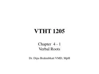 VTHT 1205