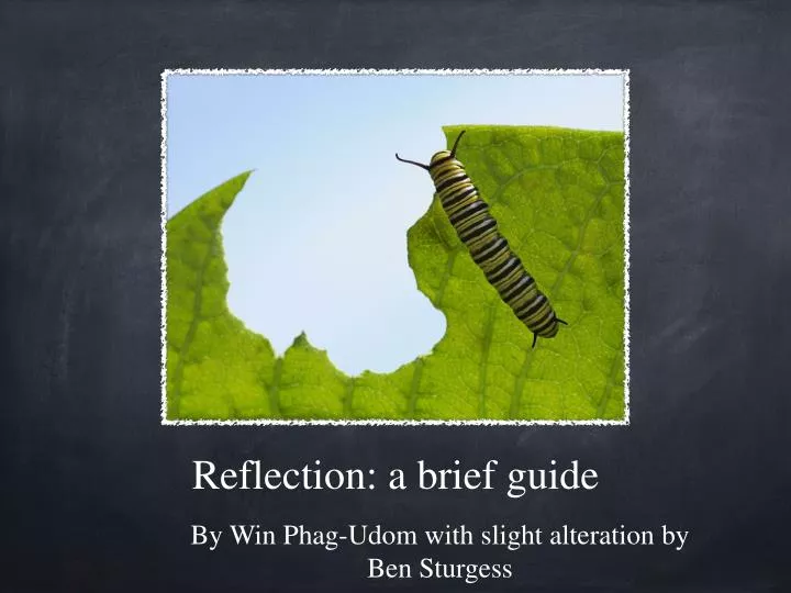 reflection a brief guide