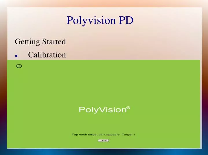 polyvision pd