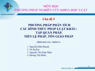 m n h c ph ng ph p nghi n c u khoa h c lu t