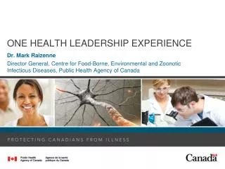 ONE HEALTH LEADERSHIP EXPERIENCE