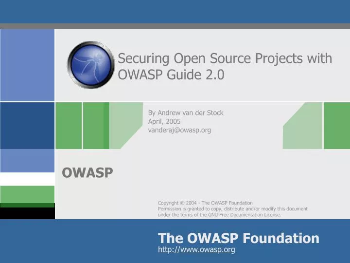 securing open source projects with owasp guide 2 0
