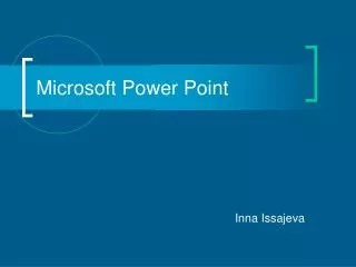 microsoft power point