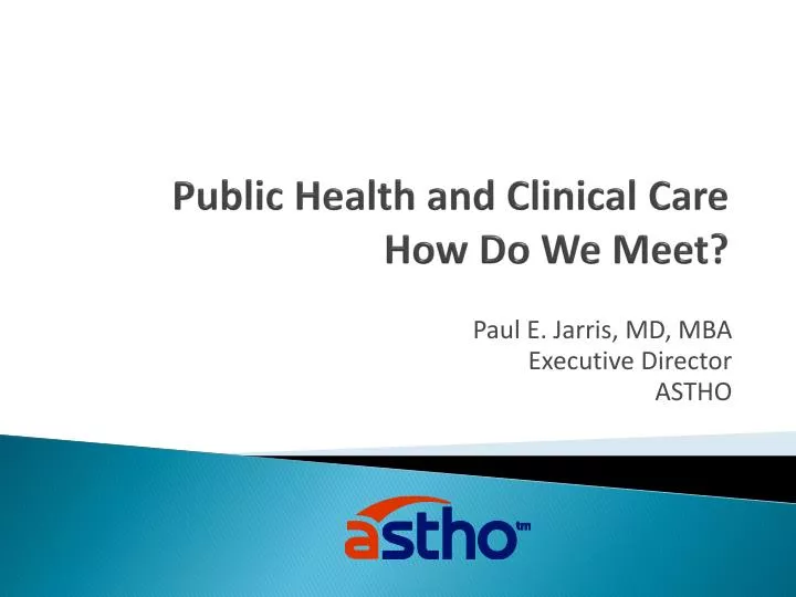 public health and clinical care how do we meet