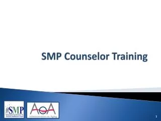 SMP Counselor Training