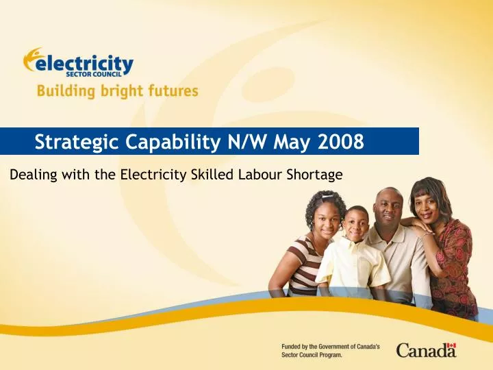 strategic capability n w may 2008