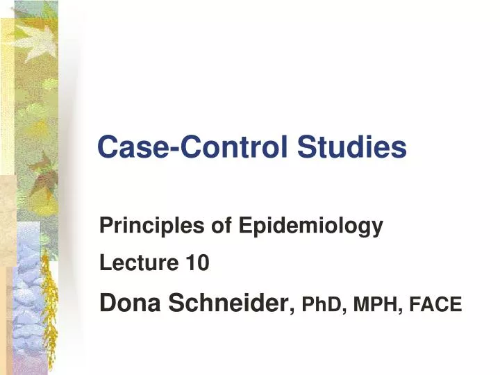 case control studies