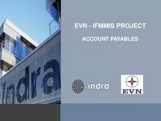 evn ifmmis project account payables