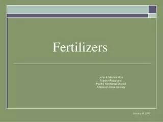 Fertilizers