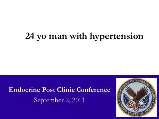 Endocrine Post Clinic Conference September 2, 2011