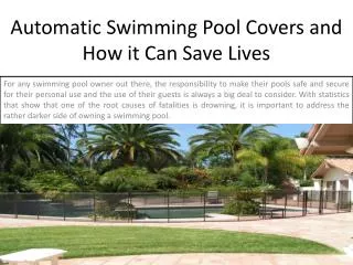 Pool Safe