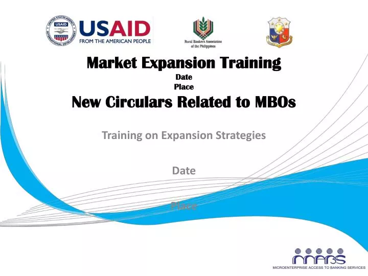 market expansion training date place new circulars related to mbos