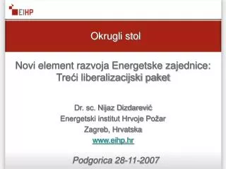 podgorica 28 11 2007