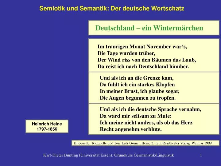 semiotik und semantik der deutsche wortschatz