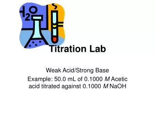 Titration Lab