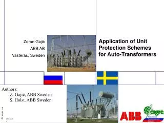 Application of Unit Protection Schemes for Auto-Transformers