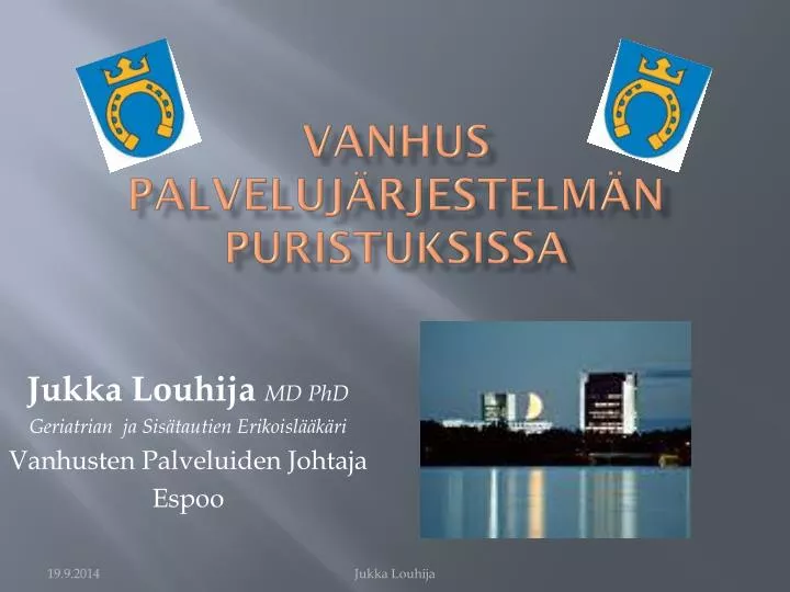 vanhus palveluj rjestelm n puristuksissa