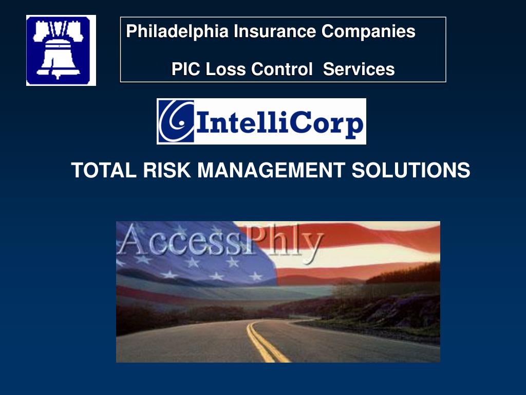 PPT - TOTAL RISK MANAGEMENT SOLUTIONS PowerPoint Presentation, free ...