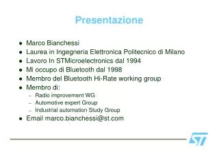 presentazione