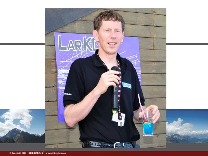 a presentation on larkc