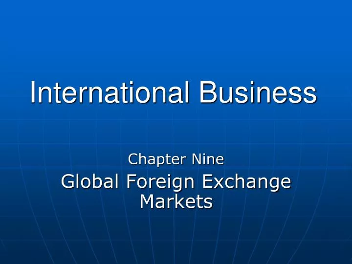 international business