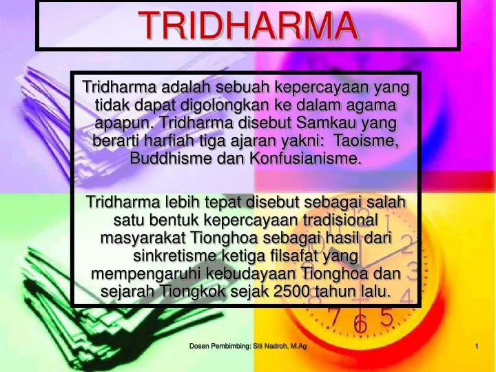 tridharma