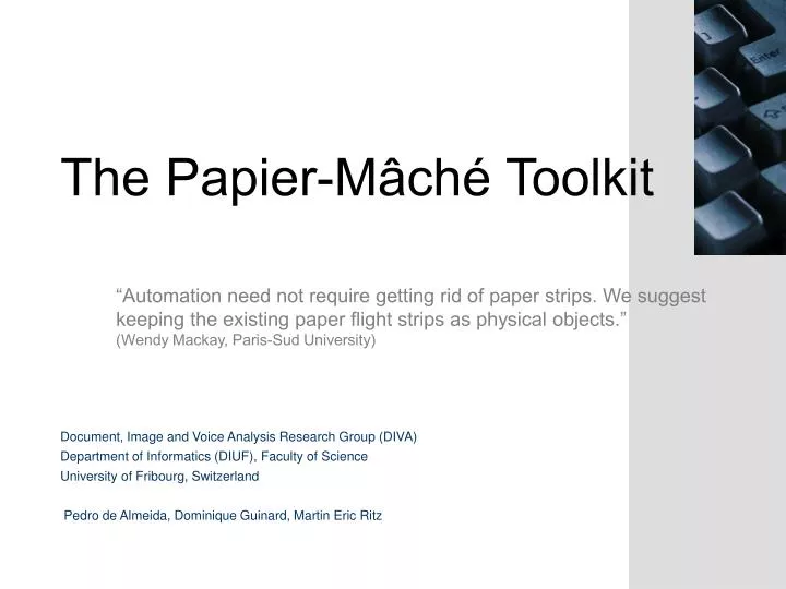 the papier m ch toolkit