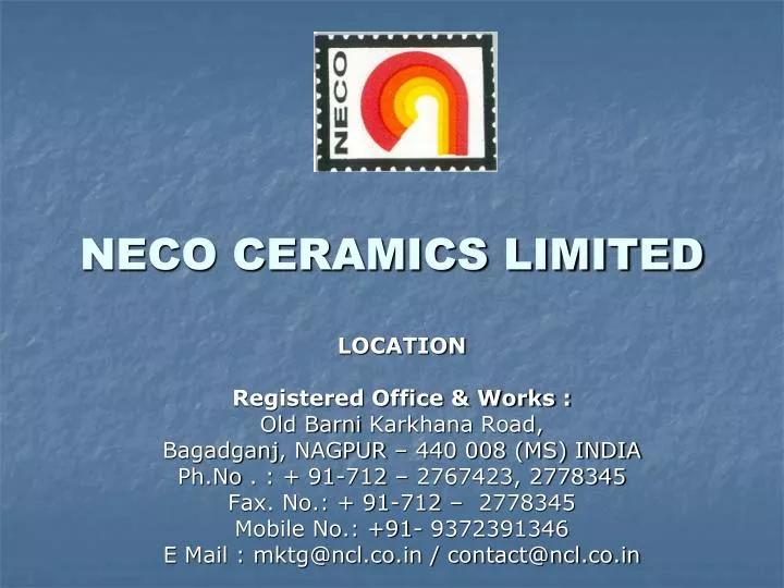 neco ceramics limited