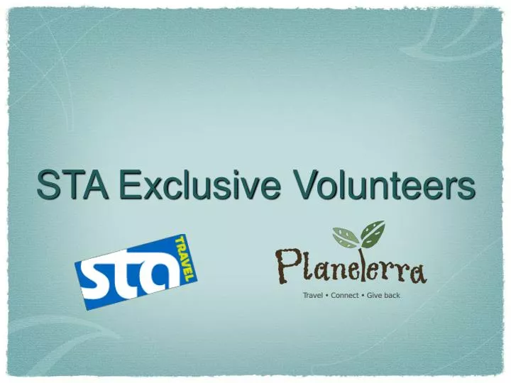 sta exclusive volunteers