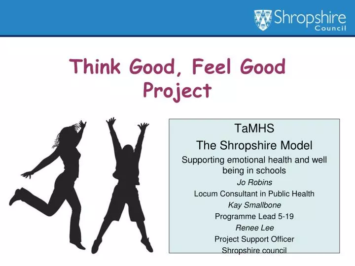 think good feel good project