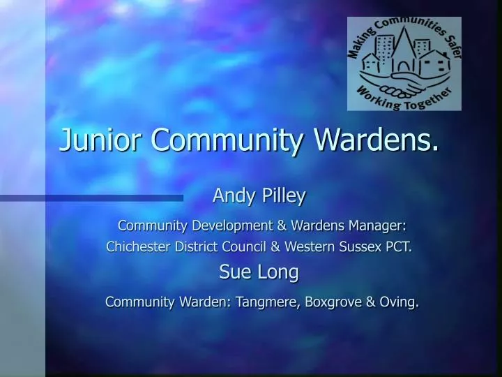 junior community wardens