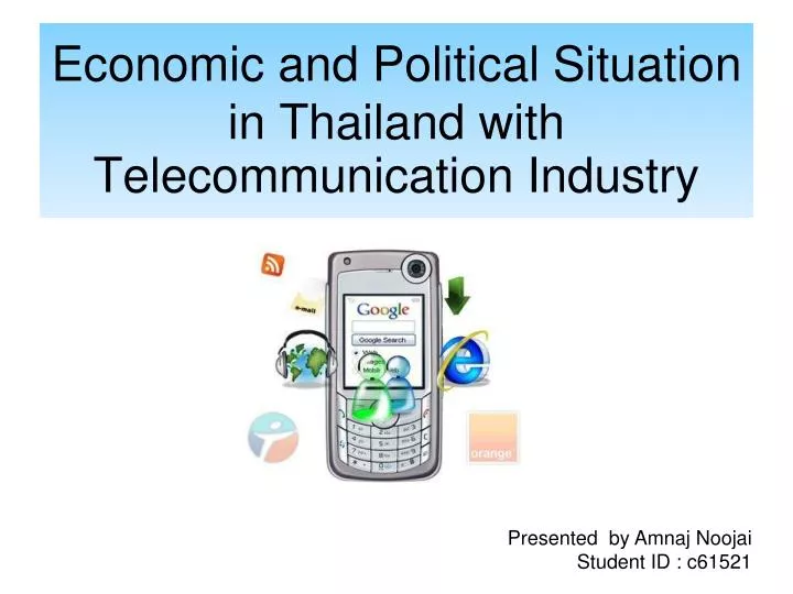 economic and political situation in thailand with telecommunication industry