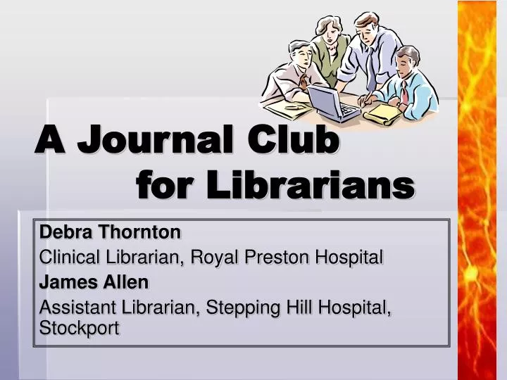 a journal club for librarians