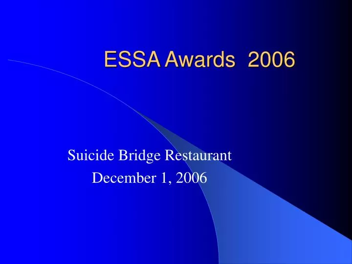 essa awards 2006