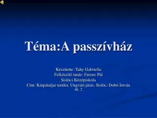 t ma a passz vh z