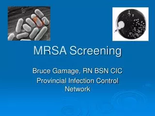 MRSA Screening