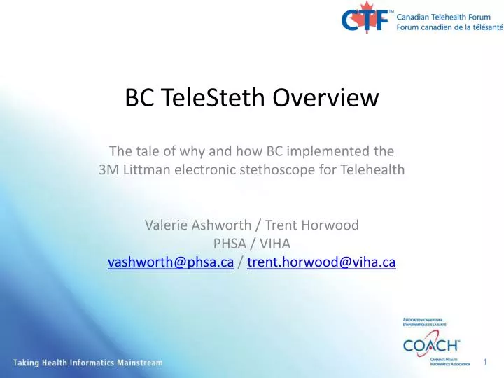 bc telesteth overview